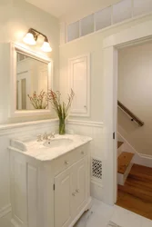 Doorway in the bathroom photo