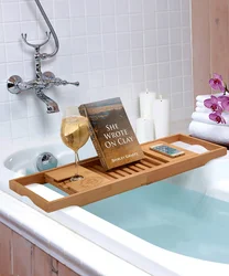 Photo of a bathtub on a stand