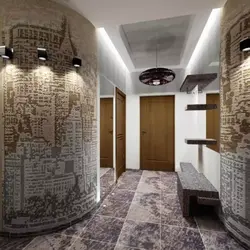 Hallway in mosaic photo