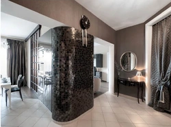 Hallway in mosaic photo