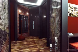 Hallway in mosaic photo