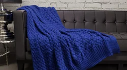 Blankets for living room photo