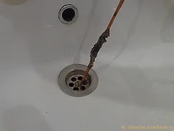 Фото отверстия в ванной