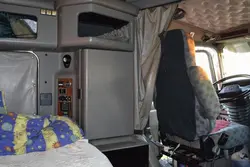 Kamaz sleeping place photo