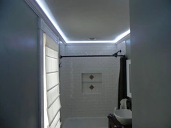 Bath light lines photo