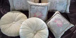 Photo of pillows for the kitchen