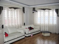 Пардаҳои кунҷи ҳуҷраи зиндагӣ акс