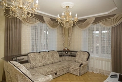Пардаҳои кунҷи ҳуҷраи зиндагӣ акс