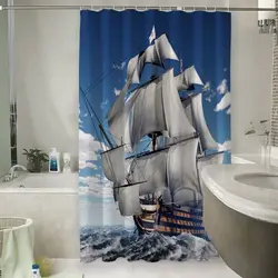 Ships in the bathroom photo