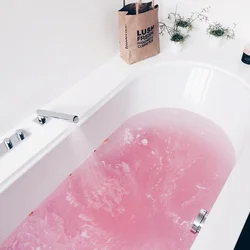 Ванна с шиммером фото