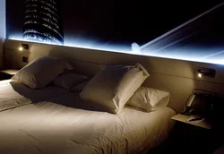 LED bedroom lighting photo