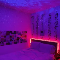 LED bedroom lighting photo