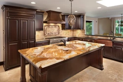 Onyx Countertop Kitchen Photo