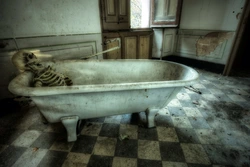 Exit from the bath photo