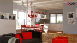 Qazlı beton mətbəx fotoşəkili