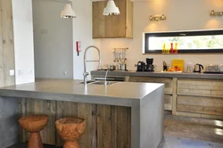 Aerated concrete kitchen photo