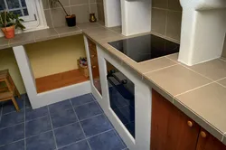 Кухня из газобетона фото