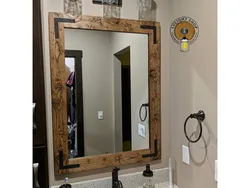 Bathroom frame photo