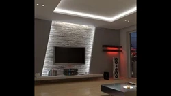 Floating living room interior photo