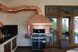 Chimney in the kitchen photo