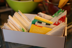 Package in the kitchen photo