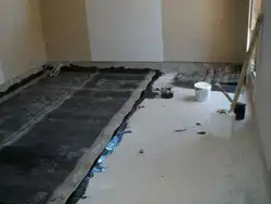 Стяжка на кухне фото