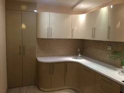 Beige Gold Kitchen Photo