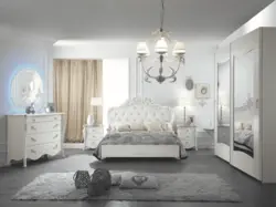 White bedroom italy photo