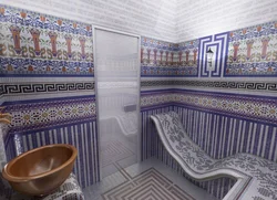 Photo of a bathroom like a hammam