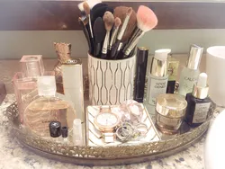 Bath with cosmetics photo