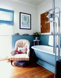 Chair in the bathroom photo