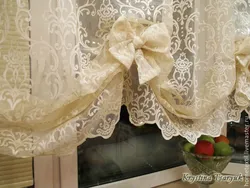 Mətbəxdə krujeva foto