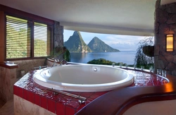 Bath in the mountains photo