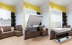 Transformable sleeping place photo