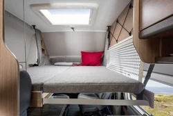 Transformable sleeping place photo