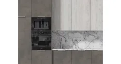 Кухня бетон Чыкага фота
