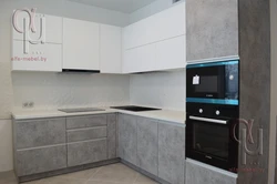 Mətbəx Beton Çikaqo Şəkli