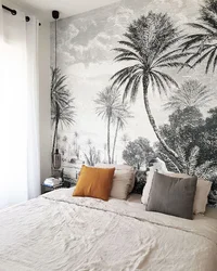 Palm Trees In The Bedroom Photo