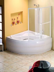 Glass Corner Bathtubs Photo