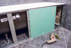 Photo frame bathroom screen