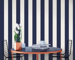 Kitchen vertical stripes photo