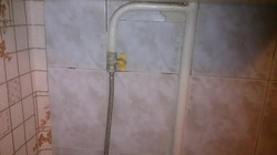 Ванны газовая труба фото