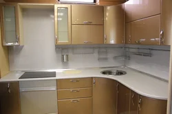 Photo Of Metallic Gloss Kitchen