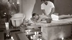 Photo of bath with massage