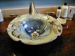 Photo Of Dishes In The Bathroom