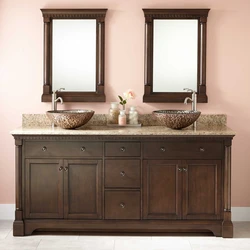 Solid Wood Bathroom Photo