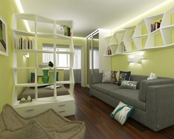 Zoning children's bedroom photo