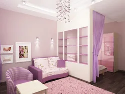 Zoning children's bedroom photo