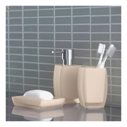 Photo of bathroom dispensers