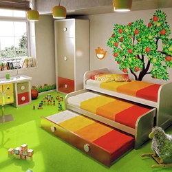 3d children's bedroom photo
